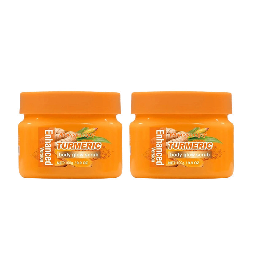 ✨ Turmeric Glow Scrub — Buff Away Dull, Rough Skin for a Softer, Smoother-Looking Glow 🧡