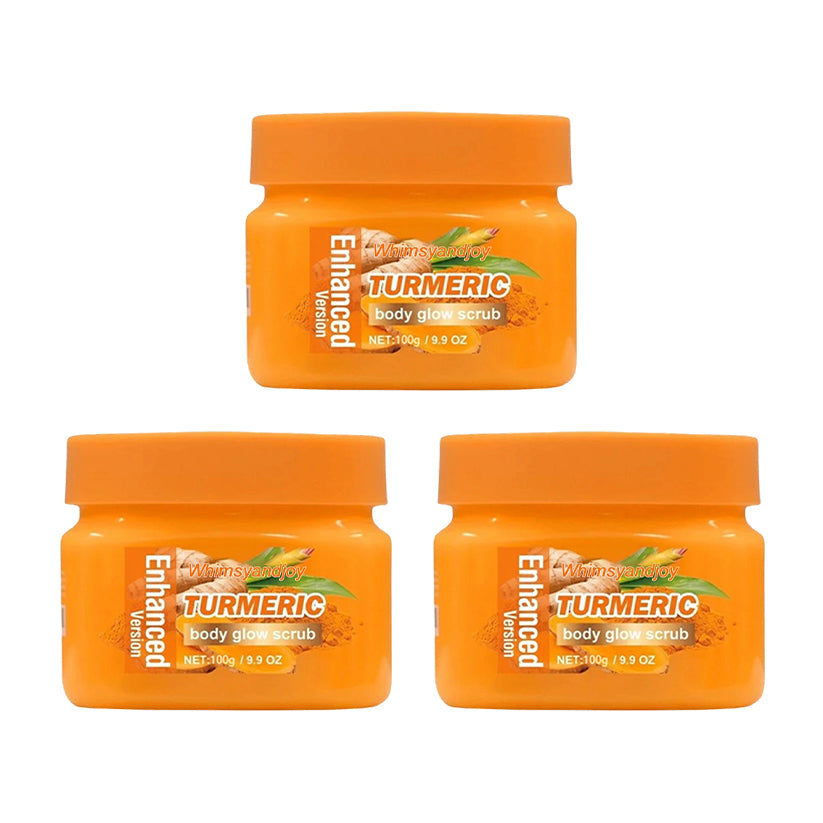 ✨ Turmeric Glow Scrub — Buff Away Dull, Rough Skin for a Softer, Smoother-Looking Glow 🧡
