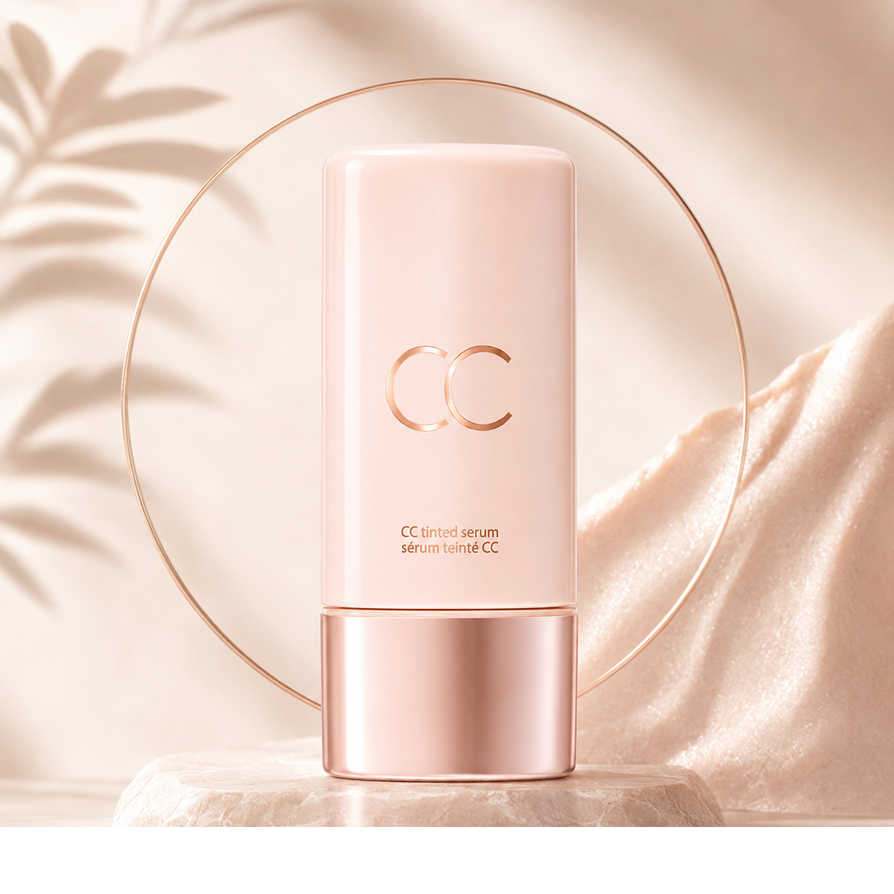 CC color-correcting tinted serum
